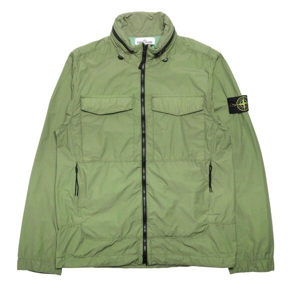 NEW Stone Island Naslan Light Watro Jacket SZ L Green CURRENT $1,038